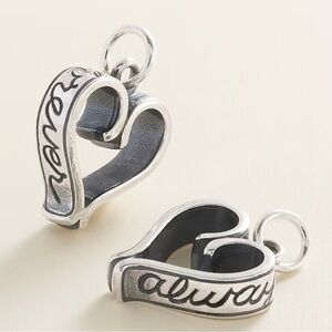 James Avery Forever and Always Heart Charm